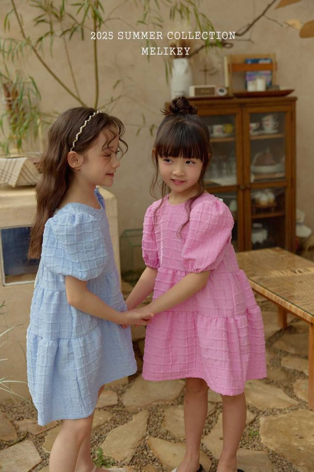 Melikey - Korean Children Fashion - #kidsstore - Ricco Back Ribbon One-piece - 7