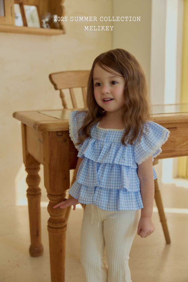 Melikey - Korean Children Fashion - #kidsstore - Juju Cancan Sleeveless Blouse - 6