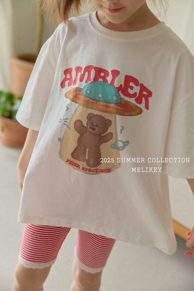 Melikey - Korean Children Fashion - #kidzfashiontrend - Space Bear Tee - 12