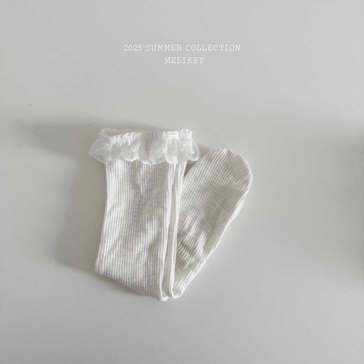 Melikey - Korean Children Fashion - #kidzfashiontrend - Alice Frill Socks
