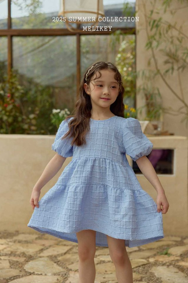 Melikey - Korean Children Fashion - #littlefashionista - Ricco Back Ribbon One-piece - 10