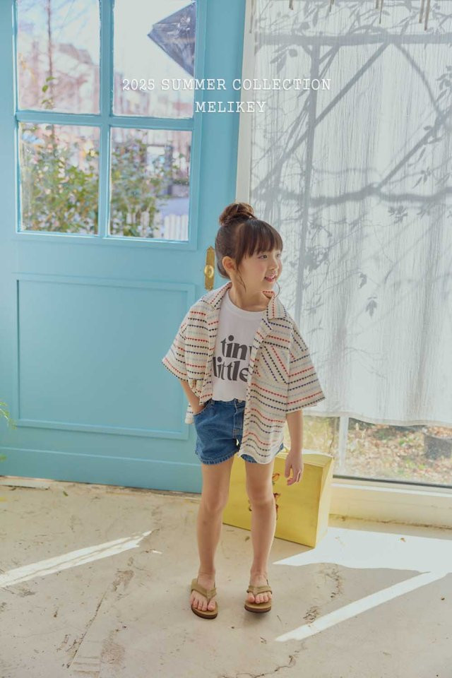 Melikey - Korean Children Fashion - #littlefashionista - Mini Denim Shorts - 12