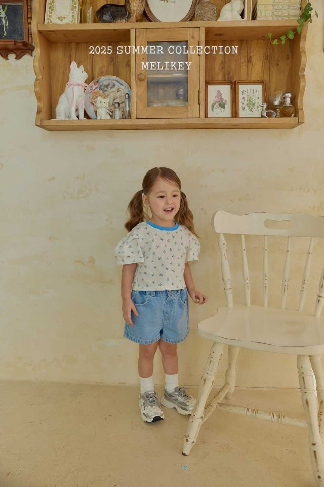 Melikey - Korean Children Fashion - #Kfashion4kids - Embroidered Ribbon Shorts - 4