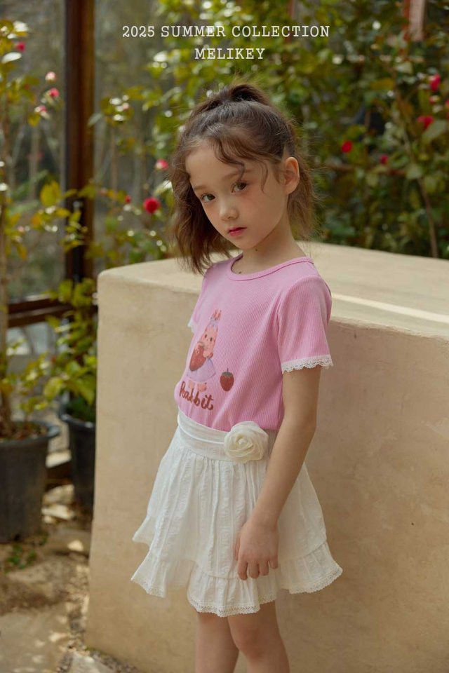 Melikey - Korean Children Fashion - #littlefashionista - Sweet Rabbit Tee - 10