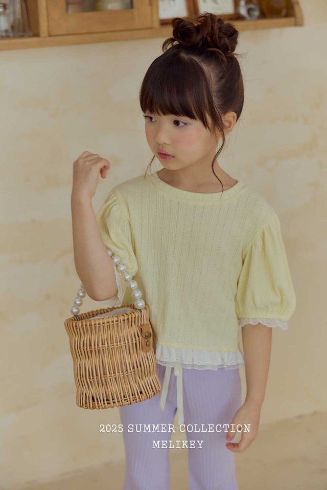 Melikey - Korean Children Fashion - #magicofchildhood - Kitsch Puff Tee - 3