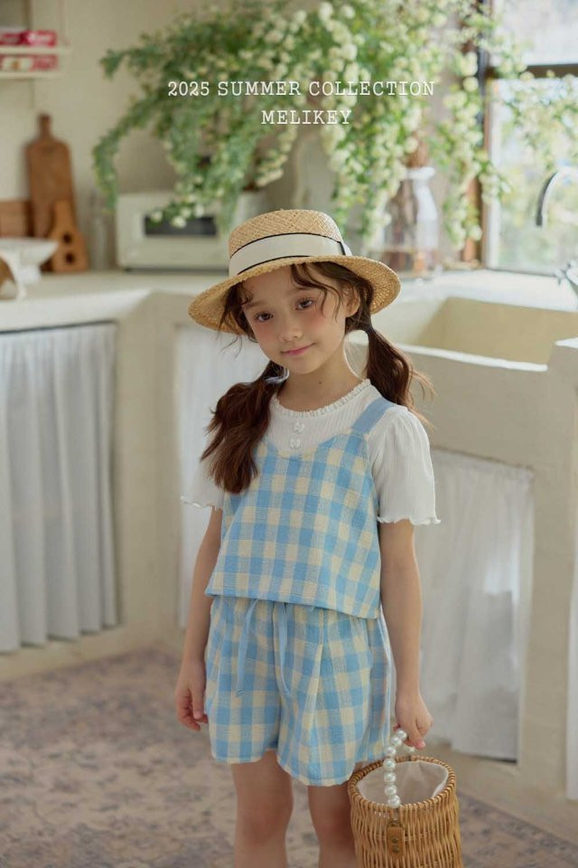 Melikey - Korean Children Fashion - #minifashionista - Check Shorts - 3
