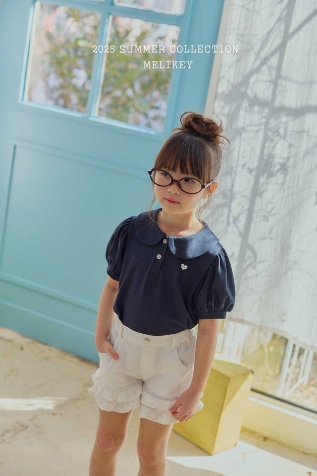 Melikey - Korean Children Fashion - #minifashionista - Nana Linen Frill Shorts - 11