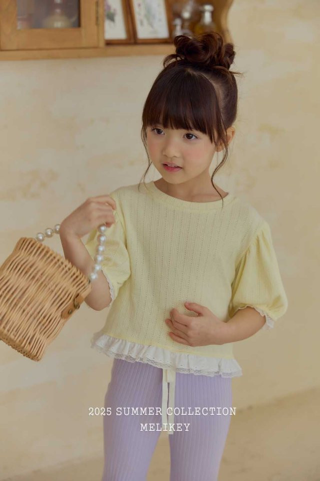 Melikey - Korean Children Fashion - #magicofchildhood - Kitsch Puff Tee - 4