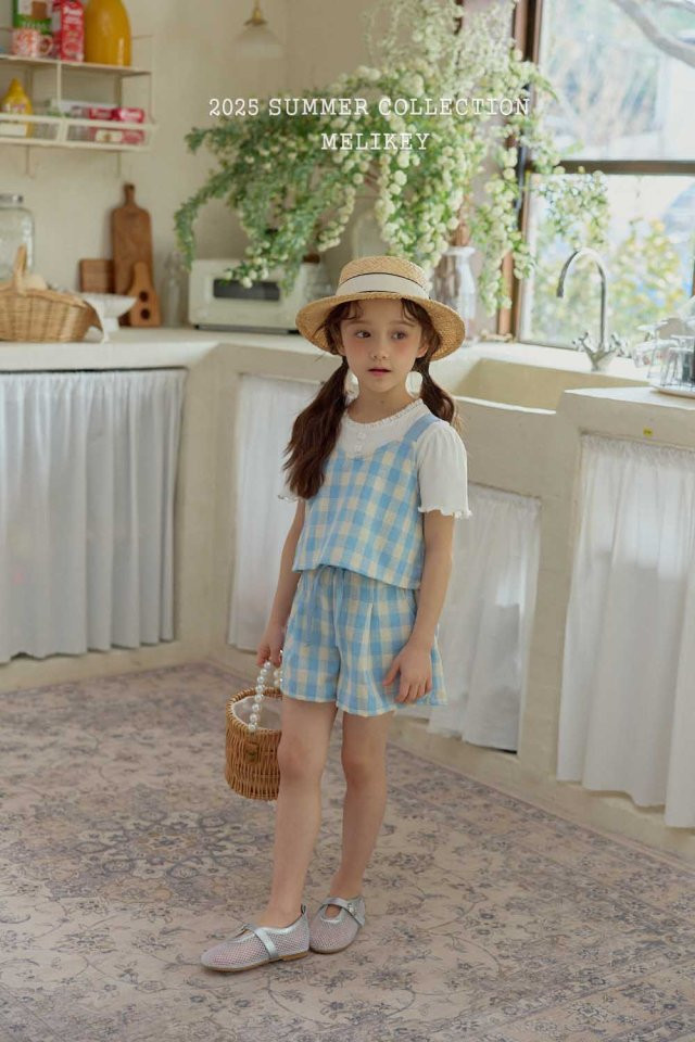Melikey - Korean Children Fashion - #minifashionista - Check Shorts - 4