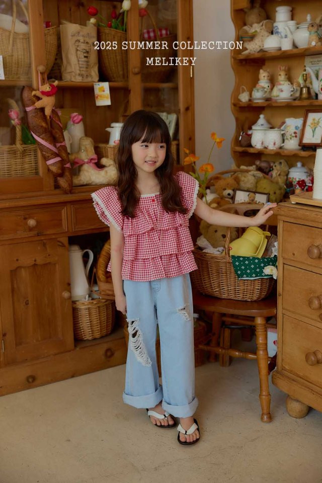 Melikey - Korean Children Fashion - #prettylittlegirls - Juju Cancan Sleeveless Blouse - 12