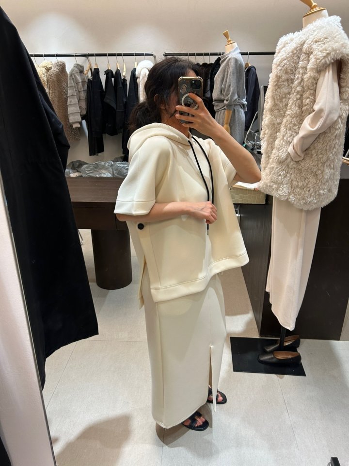 Merry J - Korean Women Fashion - #momslook - Louis Pancho Hoody - 5