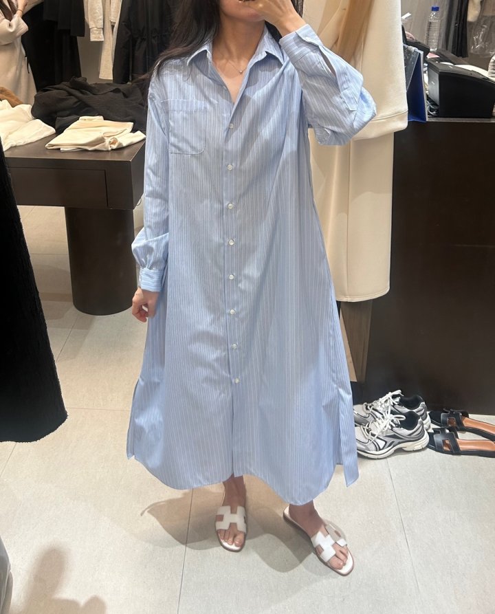 Merry J - Korean Women Fashion - #momslook - Toto Shirt One-piece - 3