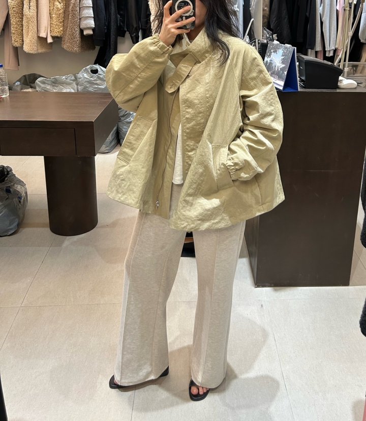 Merry J - Korean Women Fashion - #momslook - Toy Half Trench Jacket - 7