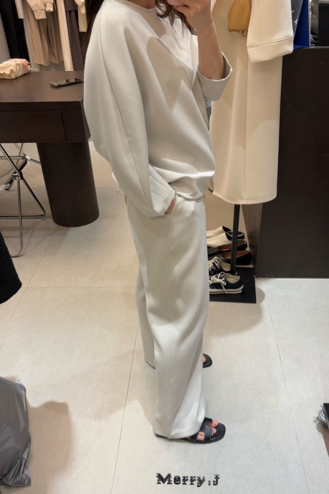 Merry J - Korean Women Fashion - #restrostyle - Cushion Wide Pants - 6