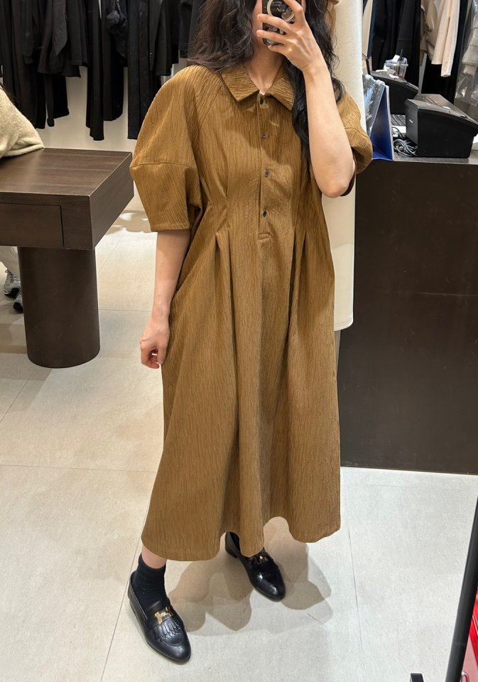 Merry J - Korean Women Fashion - #restrostyle - Leme Pleats One-piece - 8