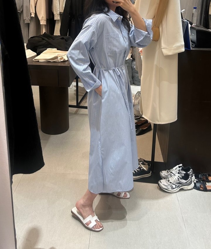 Merry J - Korean Women Fashion - #romanticstyle - Toto Shirt One-piece - 11