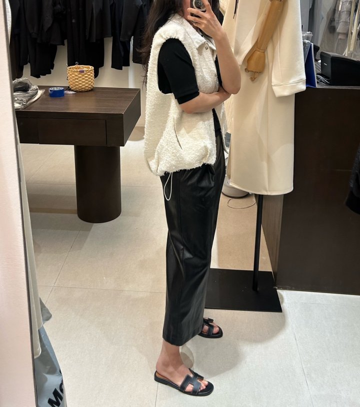 Merry J - Korean Women Fashion - #romanticstyle - Black Pants - 7