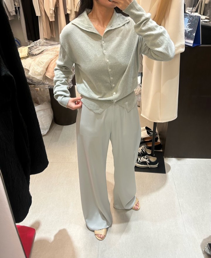 Merry J - Korean Women Fashion - #shopsmall - Alain Wide Pants - 5