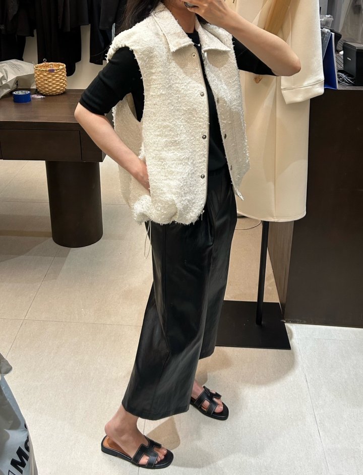 Merry J - Korean Women Fashion - #shopsmall - Black Pants - 8