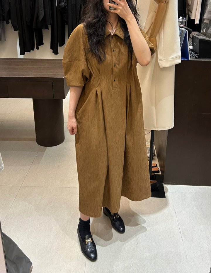 Merry J - Korean Women Fashion - #thatsdarling - Leme Pleats One-piece - 11