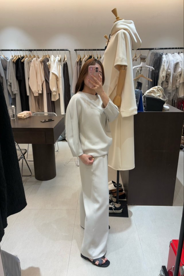 Merry J - Korean Women Fashion - #vintageinspired - Cushion Wide Pants - 3