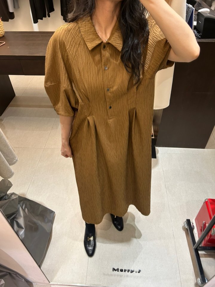 Merry J - Korean Women Fashion - #vintageinspired - Leme Pleats One-piece - 5