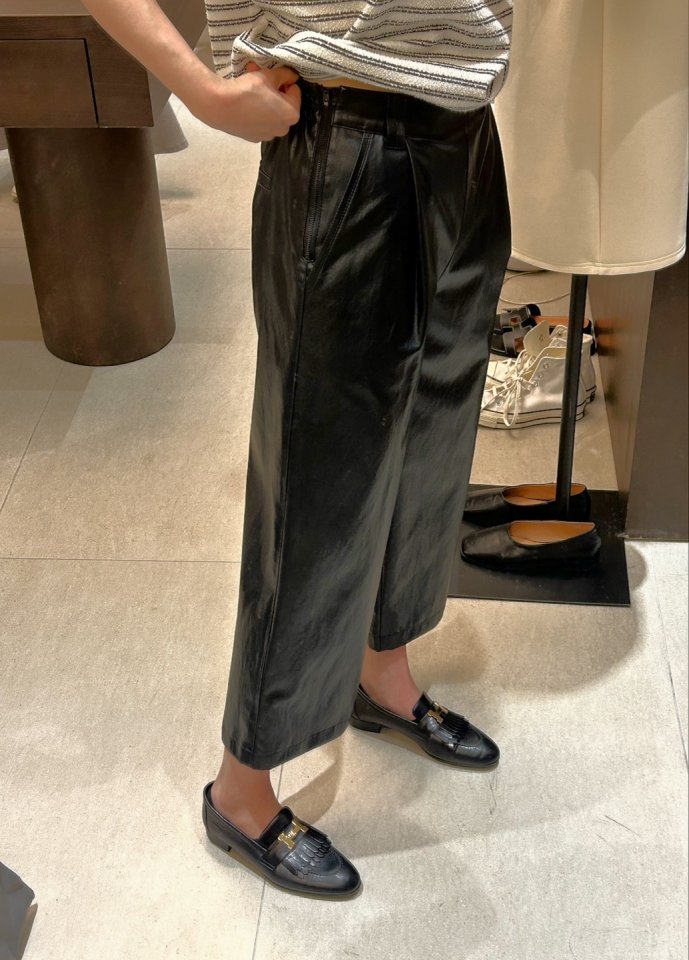 Merry J - Korean Women Fashion - #vintageinspired - Black Pants - 3