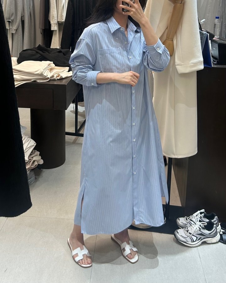 Merry J - Korean Women Fashion - #vintagekidsstyle - Toto Shirt One-piece - 8