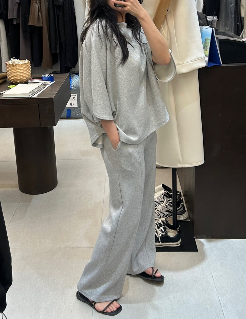 Merry J - Korean Women Fashion - #momslook - Yoko Pancho Tee - 4