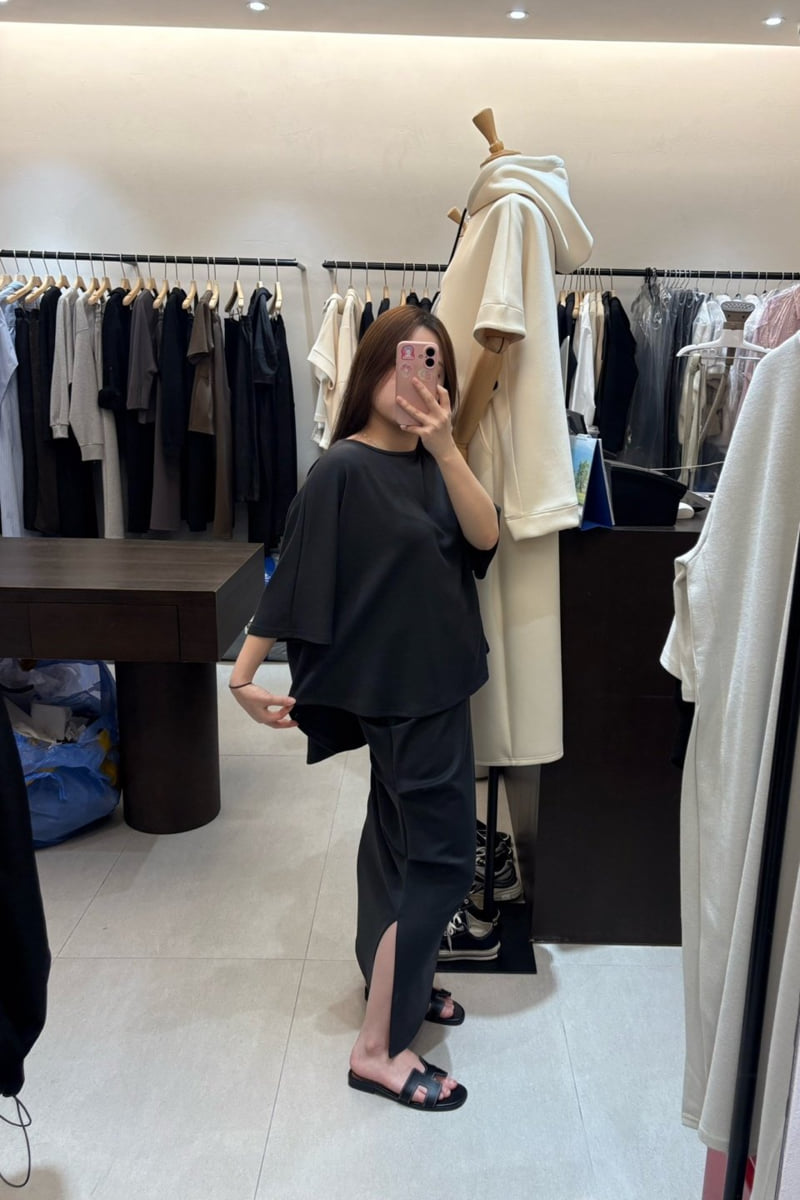 Merry J - Korean Women Fashion - #momslook - Owen Tee - 4