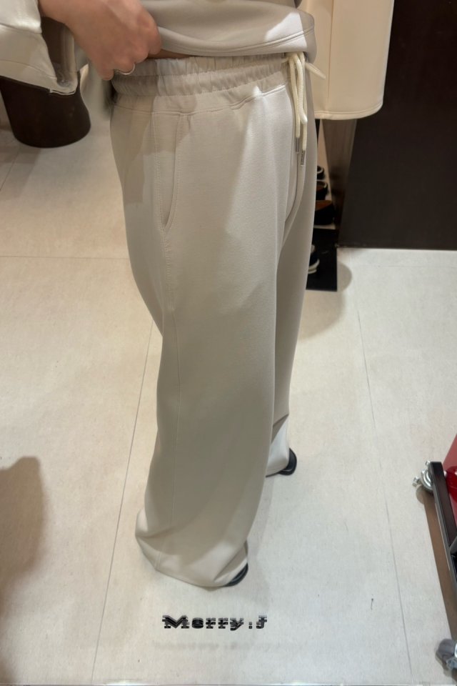 Merry J - Korean Women Fashion - #womensfashion - Cushion Wide Pants - 12