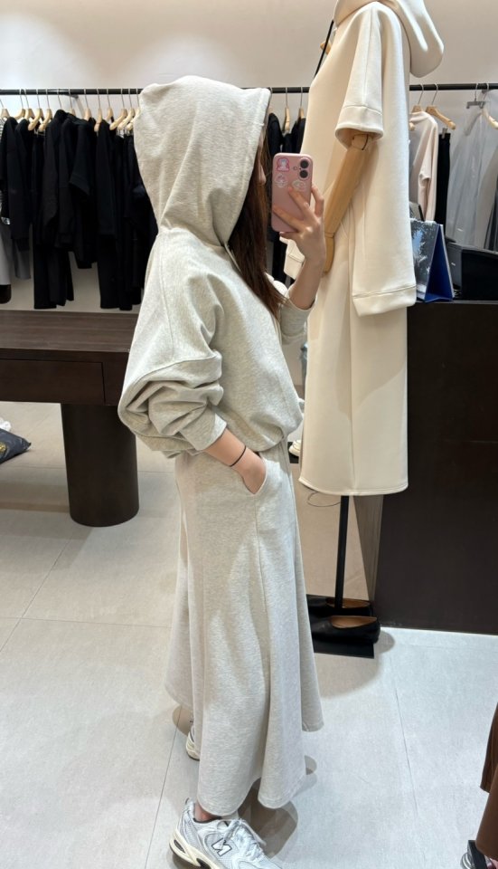 Merry J - Korean Women Fashion - #womensfashion - Jimmy Poncho Hoodie - 9