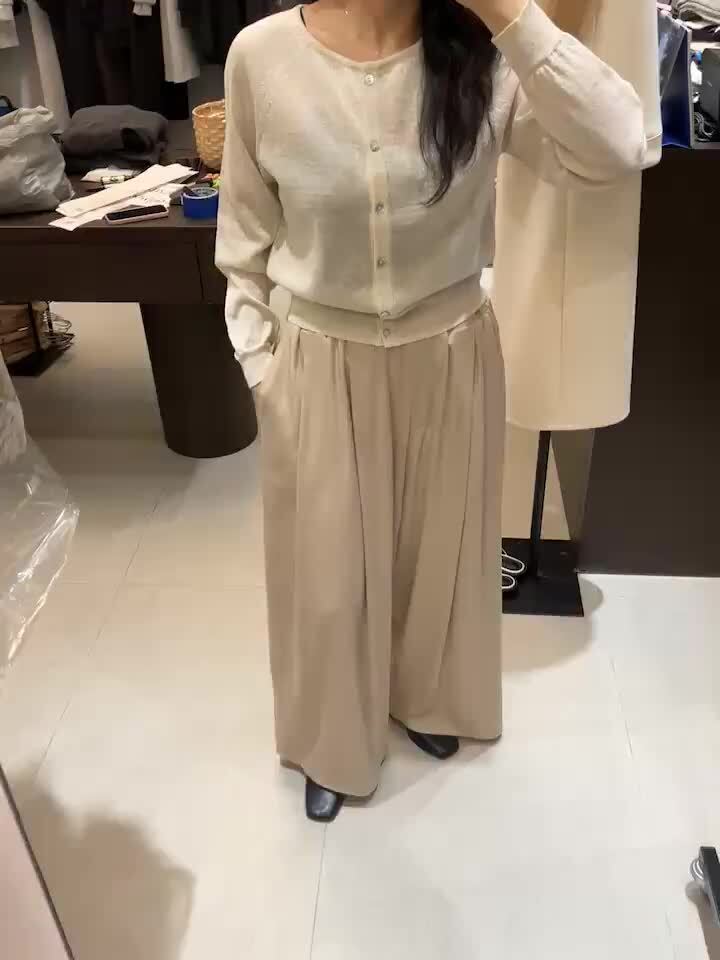 Merry J - Korean Women Fashion - #womensfashion - Milky Linen Cardigan - 12