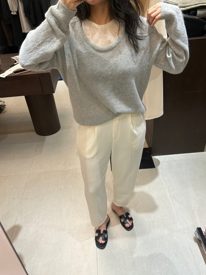 Merry J - Korean Women Fashion - #womensfashion - Weasel Raglan Knit - 3