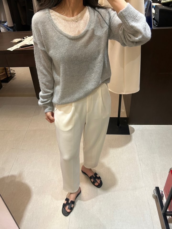 Merry J - Korean Women Fashion - #womensfashion - Weasel Raglan Knit - 7