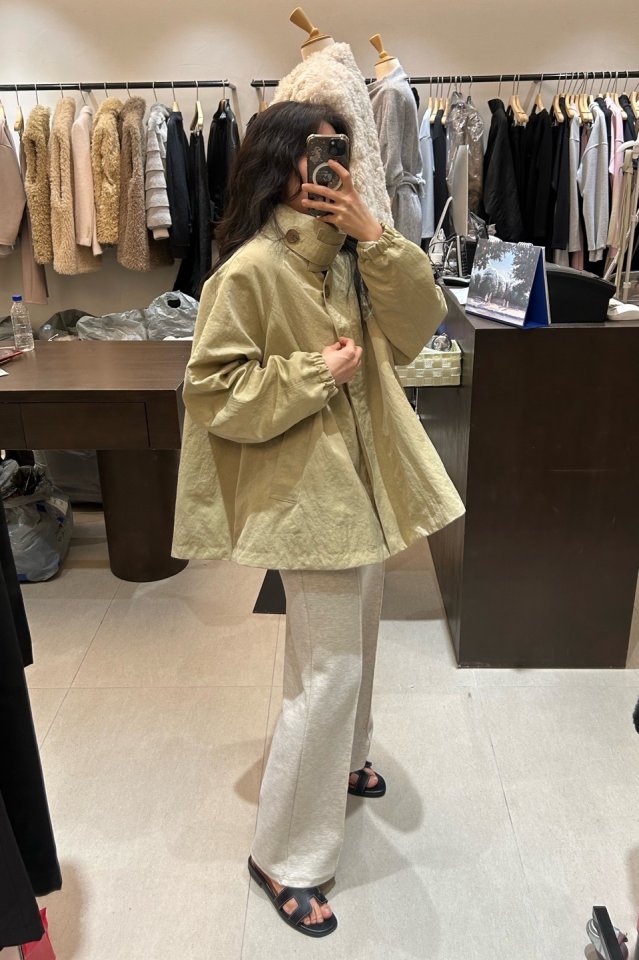 Merry J - Korean Women Fashion - #womensfashion - Toy Half Trench Jacket - 10