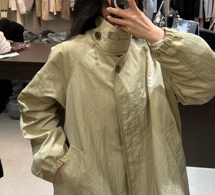 Merry J - Korean Women Fashion - #womensfashion - Toy Half Trench Jacket - 2