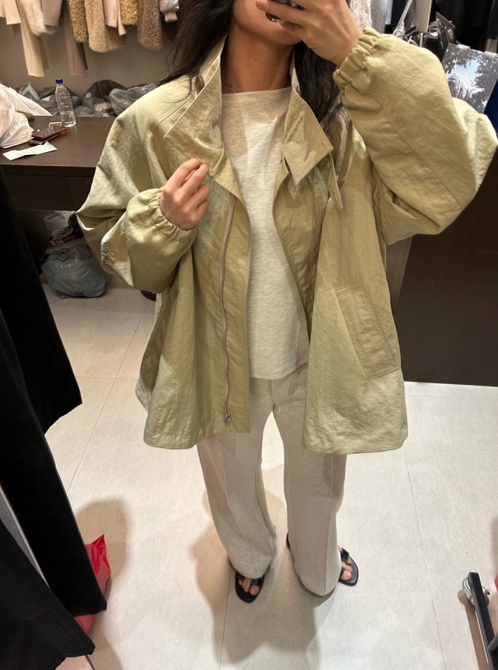 Merry J - Korean Women Fashion - #womensfashion - Toy Half Trench Jacket - 6
