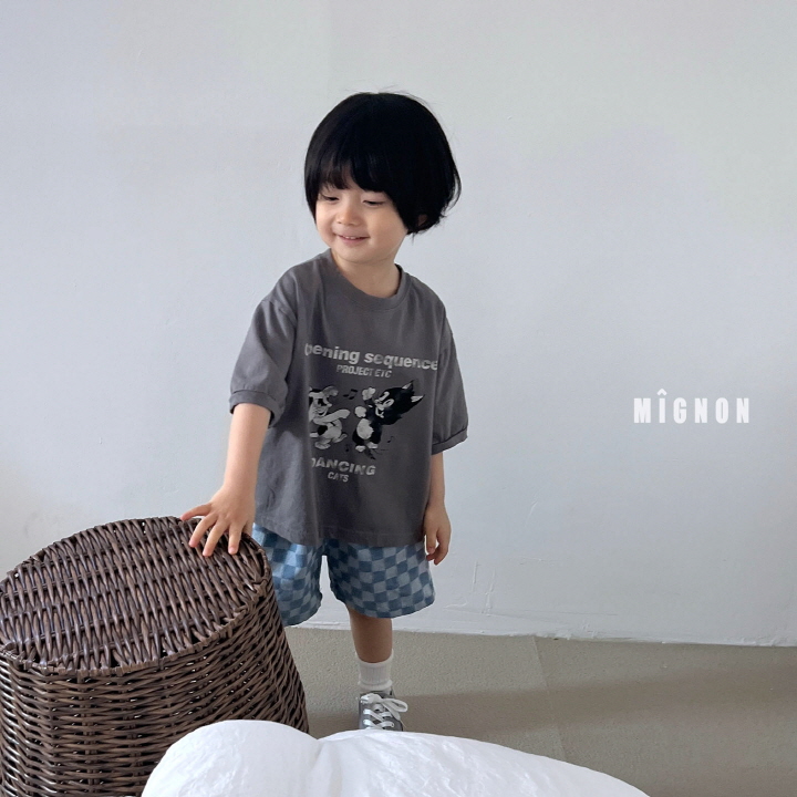 Mignon - Korean Children Fashion - #kidzfashiontrend - Dancing Cat Tee - 4