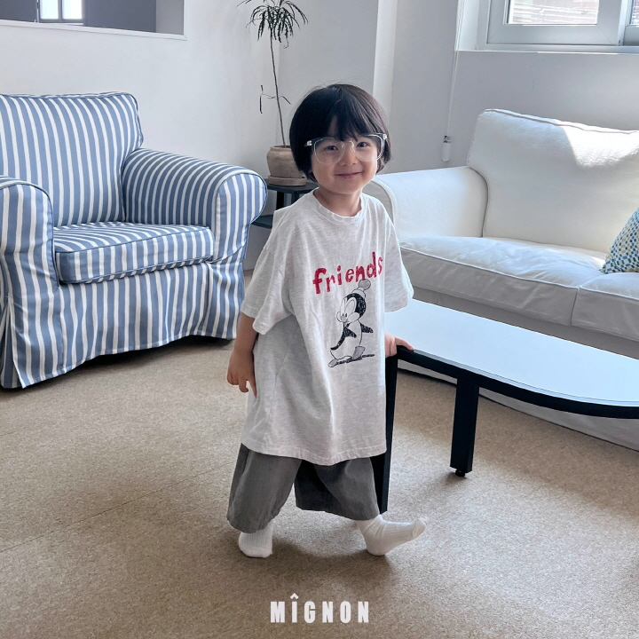 Mignon - Korean Children Fashion - #Kfashion4kids - Friends Long Tee - 12