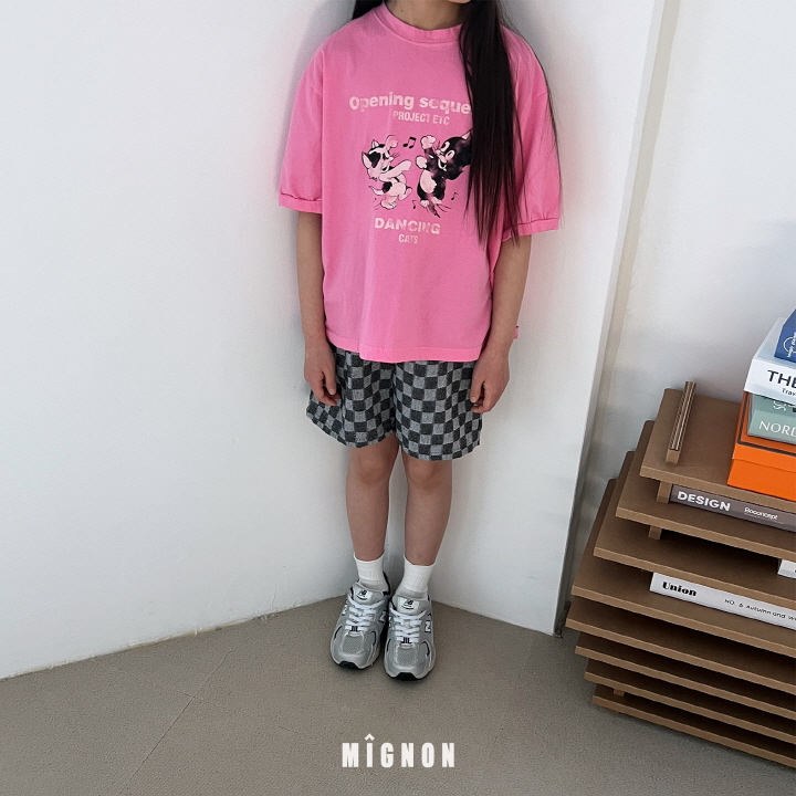 Mignon - Korean Children Fashion - #childofig - Dancing Cat Tee - 12
