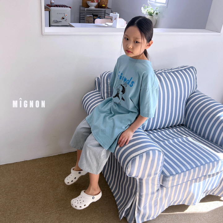 Mignon - Korean Children Fashion - #childrensboutique - Friends Long Tee - 5