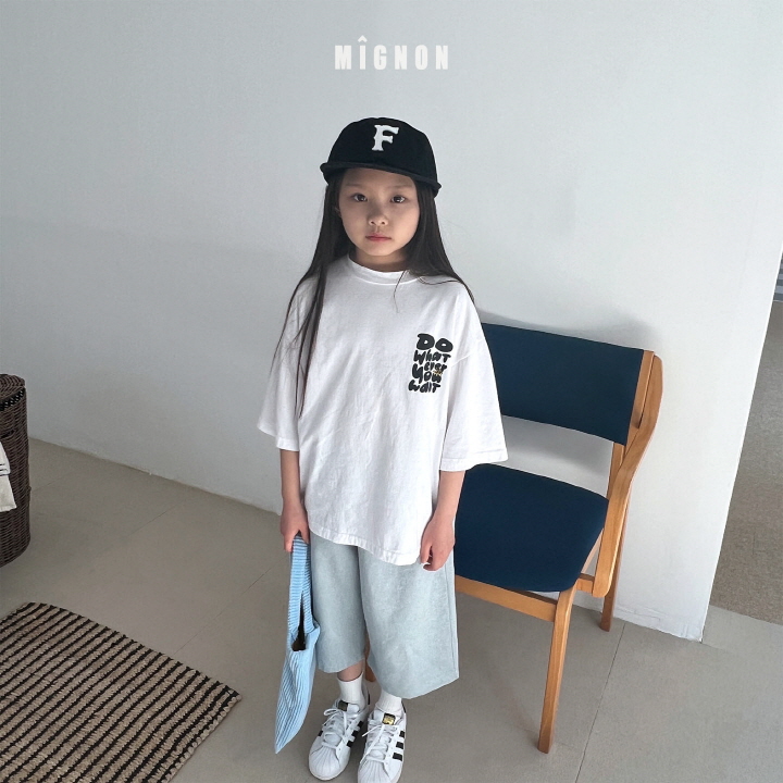 Mignon - Korean Children Fashion - #discoveringself - Wanted Tee