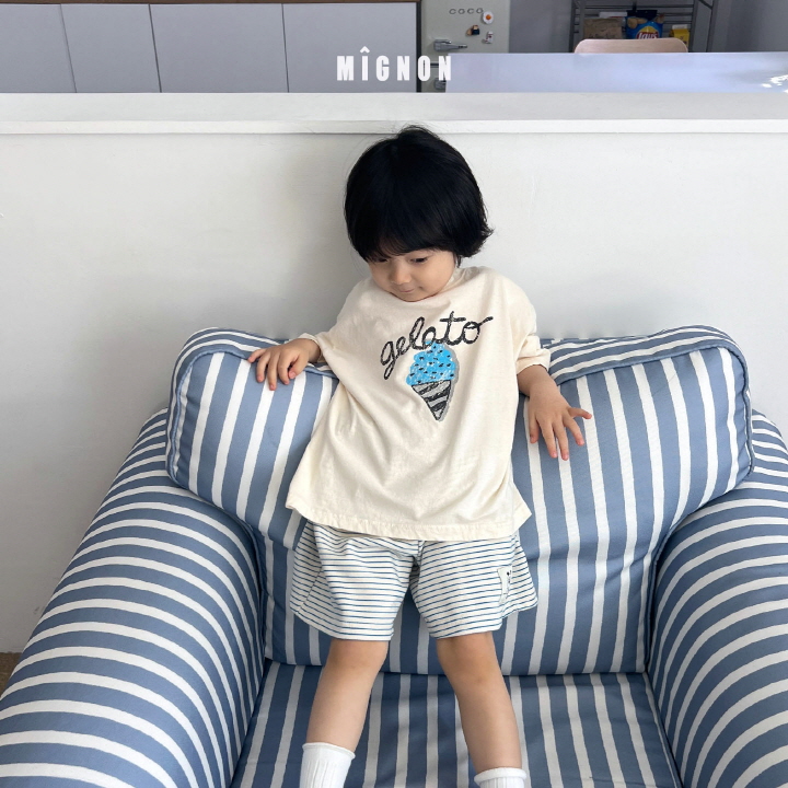 Mignon - Korean Children Fashion - #discoveringself - Gelato Tee - 11