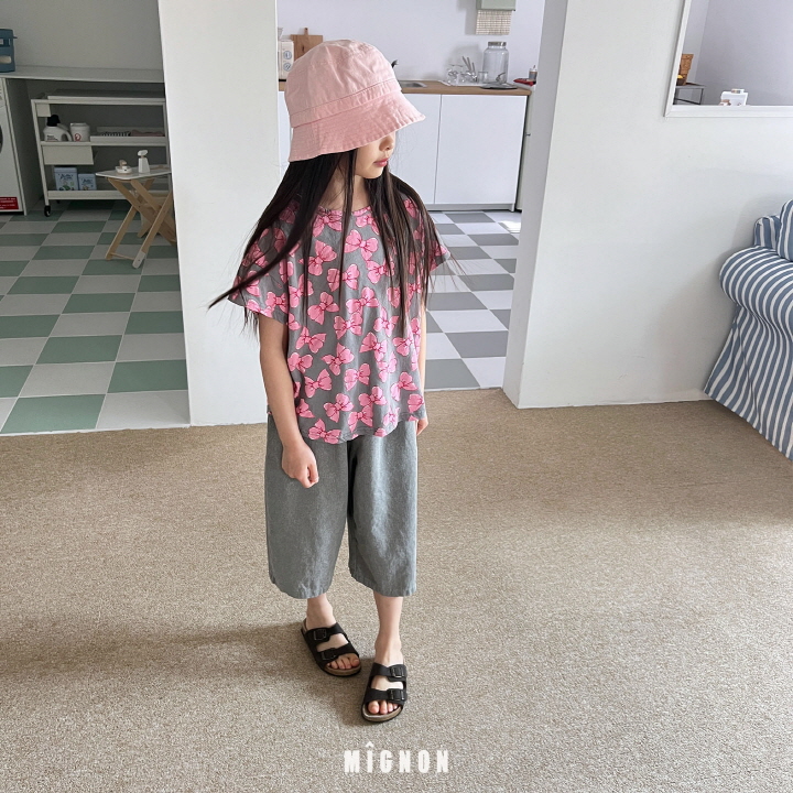 Mignon - Korean Children Fashion - #designkidswear - Ribbon Tee - 4