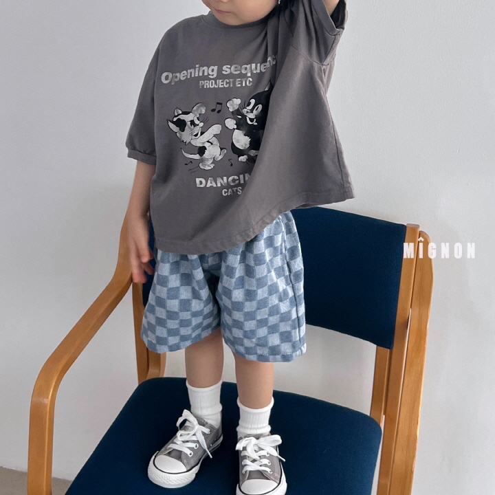 Mignon - Korean Children Fashion - #fashionkids - Chess Shorts - 11