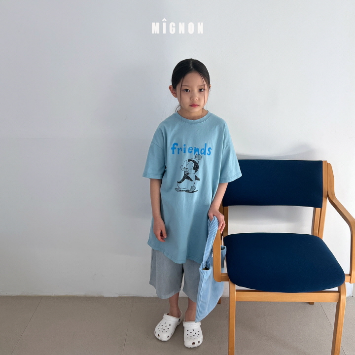 Mignon - Korean Children Fashion - #fashionkids - Friends Long Tee - 8