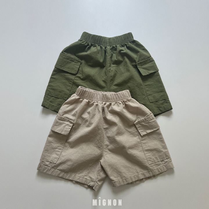 Mignon - Korean Children Fashion - #kidsshorts - Jungle Cargo Pants - 2