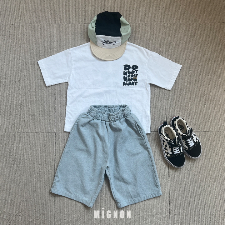 Mignon - Korean Children Fashion - #kidsshorts - Wanted Tee - 4