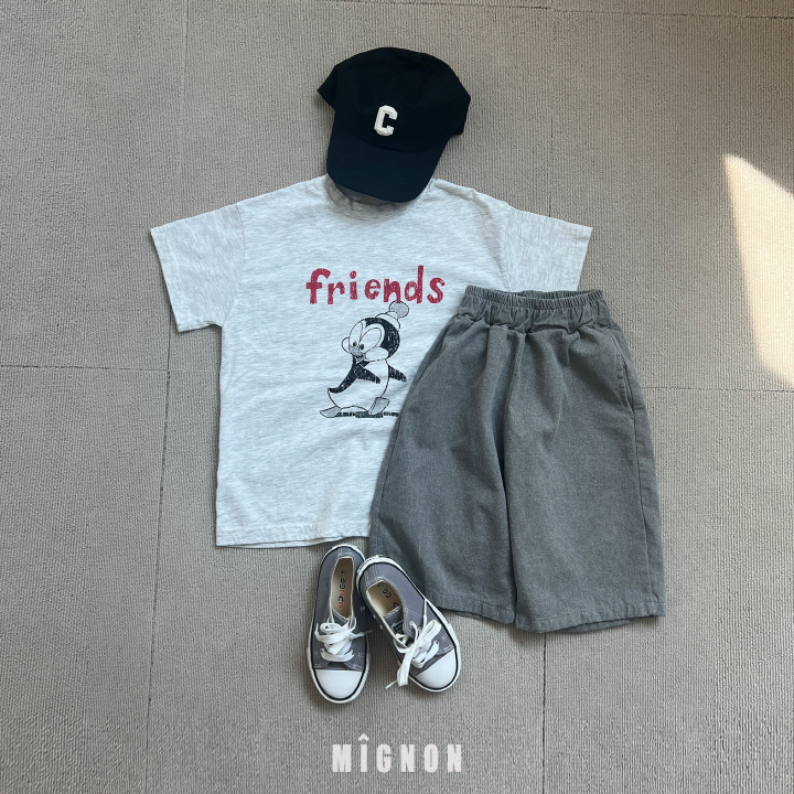 Mignon - Korean Children Fashion - #kidsstore - Friends Long Tee - 10